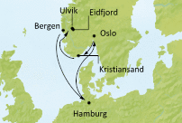 Fjord cruise, sea cruise