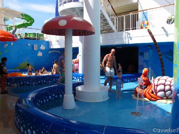 Holidays with children on an NCL Epic cruise entertainment on the liner