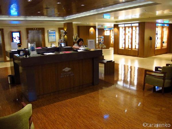 photo SPA salon liner NCL Epic, sea cruise,  