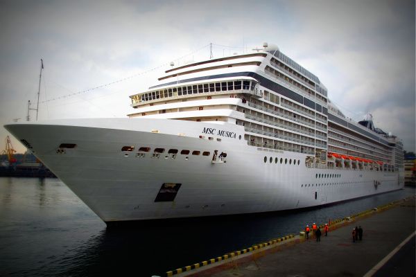 Sea cruise liner MSC Musica