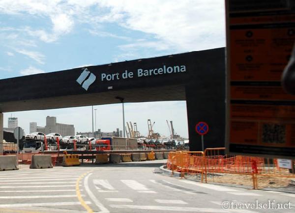 круизный порт Барселона
