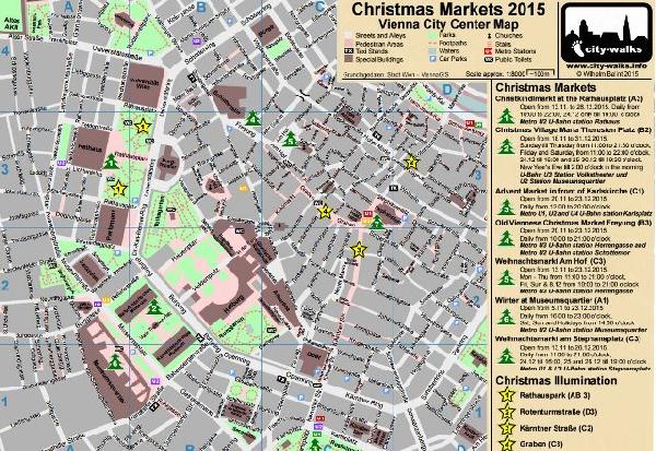 Рождественские ярмарки на карте 2015-2016