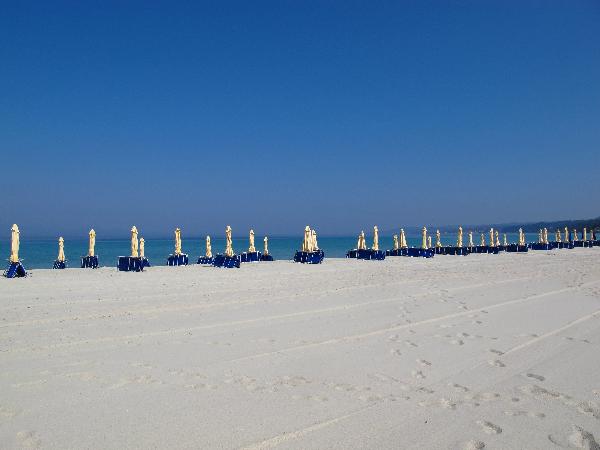 Пляж отеля Pallini Beach 4* (Кассандра, р-н Каллифея)