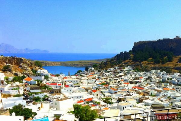 Landmarks of Rhodes.  What to see?  - Lindos Rhodes Greece
