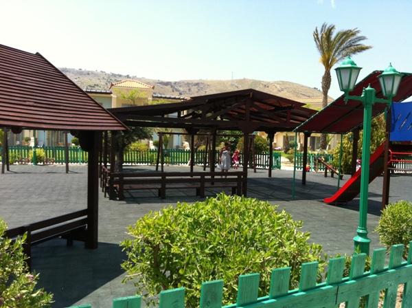 Hotel for families with children Lindos Princess 4 * (Rhodes, Greece) playground