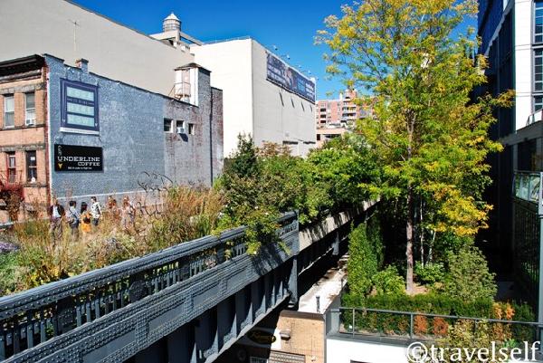 Unusual High Line parks in New York photo
