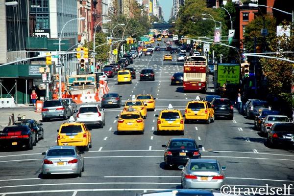 такси Нью-Йорка фото