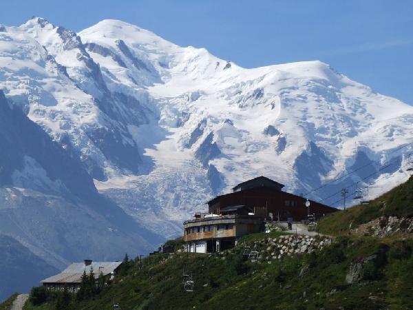 Ski resort France Chamonix La Flegère