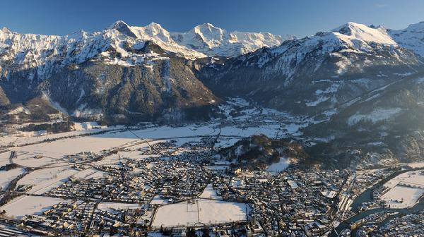Интерлакен Швейцария горнолыжный курорт