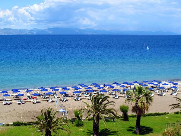 пляж Sun Beach Resort Родос Греція